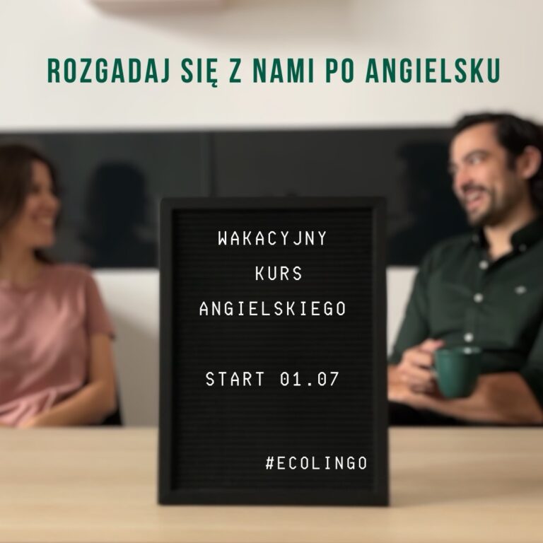 ecolingo zajęcia wakacyjne
